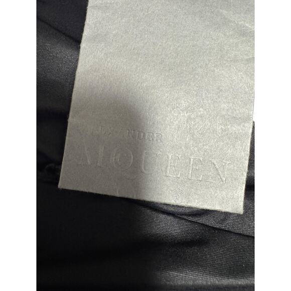 Alexander McQueen Blouse Womens IT 42 Black Crystal Bow Made Italy 364656QDL18 - Picture 13 of 16